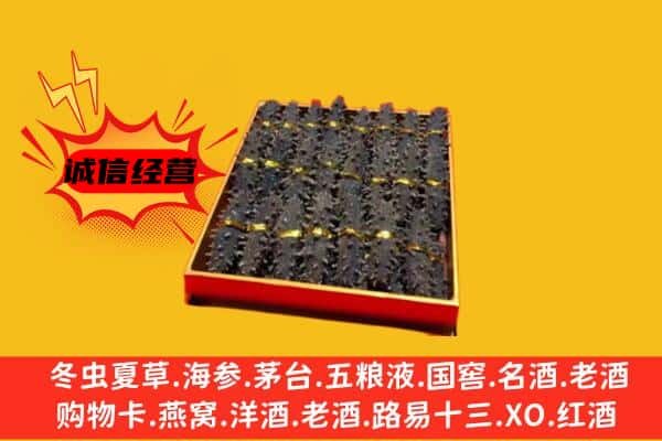 大武口区回收海参